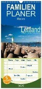 Familienplaner 2025 - Lettland - Streifzüge durch das mittlere Baltikum mit 5 Spalten (Wandkalender, 21 x 45 cm) CALVENDO - Christian Hallweger