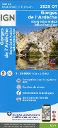 Cover-Bild zum Titel 'Gorges de l'Ardêche.Bourg-Saint-Andéol.Vallon-Pont-d'Arc 1:25 000' von ''