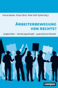 Cover-Bild zum Titel 'Arbeiterbewegung von rechts?' von ''
