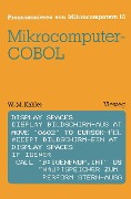 Cover-Bild zum Titel 'Mikrocomputer-COBOL' von 'Wolf-Michael Kähler'