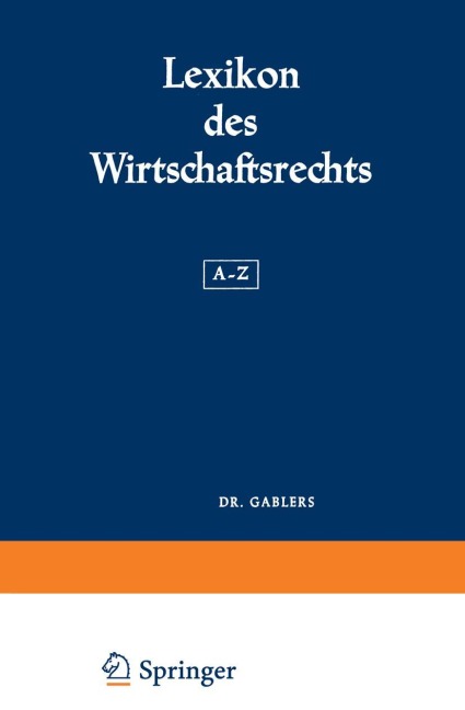 Lexikon des Wirtschaftsrechts - Gerhard Bruch