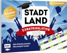 Cover-Bild zum Titel 'Stadt, Land, Exmatrikulation - Der Spieleklassiker für Studentinnen und Studenten' von ''