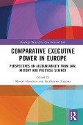 Cover-Bild zum Titel 'Comparative Executive Power in Europe' von ''