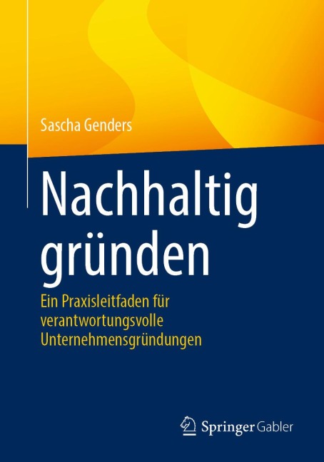 Nachhaltig gründen - Sascha Genders