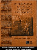 Cover-Bild zum Titel 'Imperialism and Biblical Prophecy' von 'David Aberbach'