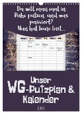 Gothic WG-Putzplan & Kalender 2025 (Wandkalender 2025 DIN A3 hoch), CALVENDO Monatskalender - MD-Publishing MD-Publishing