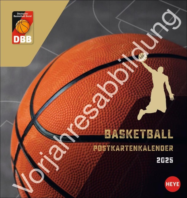 DBB Basketball Postkartenkalender 2026 - 