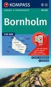 Cover-Bild zum Titel 'KOMPASS Wanderkarte 236 Bornholm 1:50.000' von ''