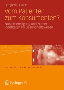 Cover-Bild zum Titel 'Vom Patienten zum Konsumenten?' von 'Benjamin Ewert'