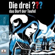 Cover-Bild zum Titel 'Das Dorf der Teufel' von 'Die Drei ???'