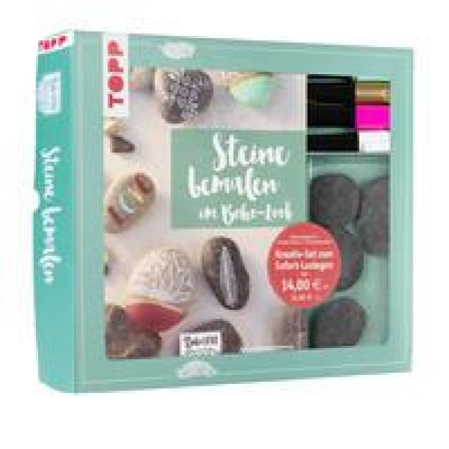 Kreativ-Set Steine bemalen im Boho-Stil - Anna Ambrosiewicz