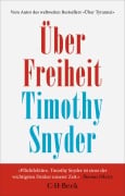 Cover-Bild zum Titel 'Über Freiheit' von 'Timothy Snyder'