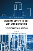 Cover-Bild zum Titel 'Critical Review of the Abe Administration' von ''