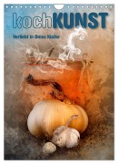 Cover-Bild zum Titel 'kochKUNST Verliebt in Omas Küche (Wandkalender 2026 DIN A4 hoch), CALVENDO Monatskalender' von 'Marion Krätschmer'