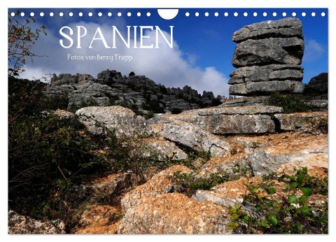 Spanien (Wandkalender 2024 DIN A4 quer), CALVENDO Monatskalender - Benny Trapp