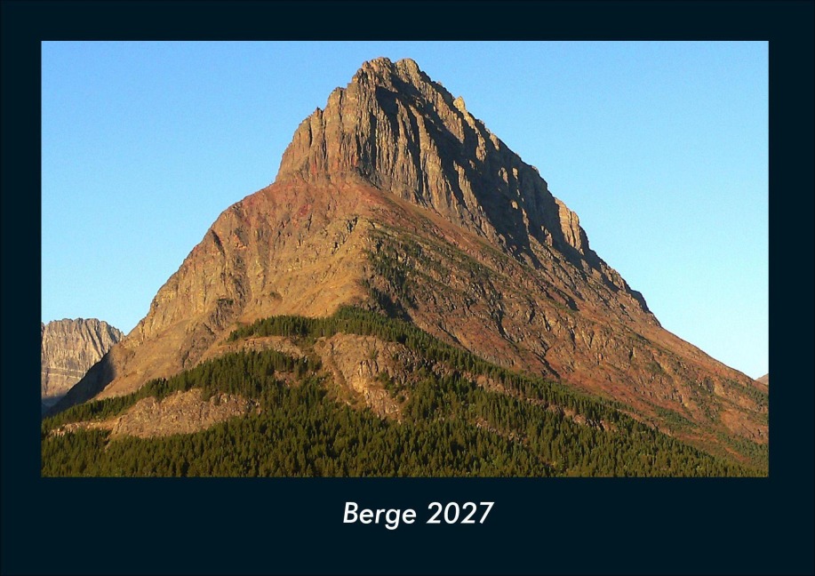 Berge 2027 Fotokalender DIN A4 - Tobias Schmitt, Kevin Heber