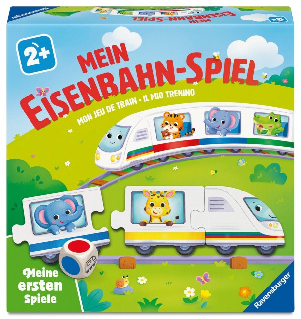 Mein Eisenbahn-Spiel - Kinderspiel ab 2 Jahre - 