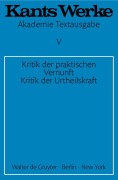 Cover-Bild zum Titel 'Kritik der praktischen Vernunft. Kritik der Urteilskraft' von 'Immanuel Kant'