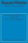 Cover-Bild zum Titel 'Kritik der praktischen Vernunft. Kritik der Urteilskraft' von 'Immanuel Kant'