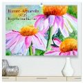 Blumen-Aquarelle (hochwertiger Premium Wandkalender 2025 DIN A2 quer), Kunstdruck in Hochglanz - Roswita Ilona Baumann