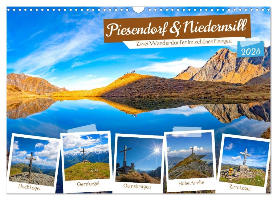 Piesendorf & Niedernsill (Wandkalender 2026 DIN A3 quer), CALVENDO Monatskalender - Christa Kramer