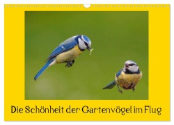 Cover-Bild zum Titel 'Die Schönheit der Gartenvögel im Flug (Wandkalender 2026 DIN A3 quer), CALVENDO Monatskalender' von 'Lutz Klapp'