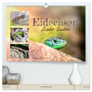 Eidechsen, flinke Räuber (hochwertiger Premium Wandkalender 2026 DIN A2 quer), Kunstdruck in Hochglanz - Sabine Löwer
