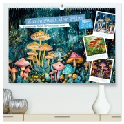 Cover-Bild zum Titel 'Zauberwelt der Pilze - Fantasievolle Pilze im verwunschenen Wald (hochwertiger Premium Wandkalender 2026 DIN A2 quer), Kunstdruck in Hochglanz' von 'Anja Frost'
