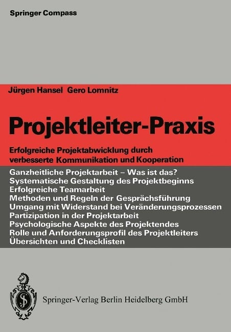 Projektleiter-Praxis - Jürgen Hansel, Gero Lomnitz