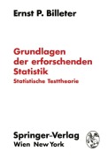 Cover-Bild zum Titel 'Grundlagen der erforschenden Statistik' von 'Ernst P. Billeter'