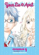 Cover-Bild zum Titel 'Your Lie in April Omnibus 1 (Vol. 1-3)' von 'Naoshi Arakawa'
