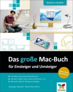 Cover-Bild zum Titel 'Das große Mac-Buch für Einsteiger und Umsteiger' von 'Jörg Rieger Espindola, Markus Menschhorn'