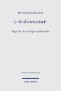 Cover-Bild zum Titel 'Gottesbewusstsein' von 'Friedrich Hermanni'