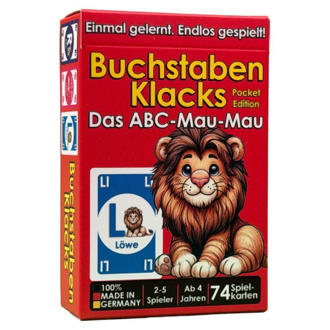 Buchstaben Klacks Pocket (Löwe) - Arne Hardt, Pia Hardt