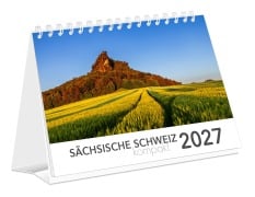 Cover-Bild zum Titel 'Kalender Sächsische Schweiz kompakt 2027' von 'K4 Verlag, Peter Schubert'