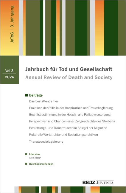 Jahrbuch für Tod und Gesellschaft 2024 - 