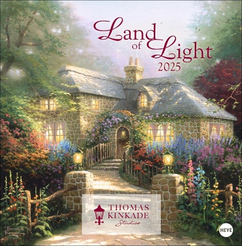 Thomas Kinkade: Land of Light Broschurkalender 2025 - Thomas Kinkade