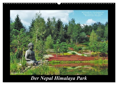 Der Nepal Himalaya Park (Wandkalender 2024 DIN A2 quer), CALVENDO Monatskalender - Jutta Heußlein