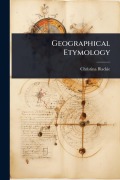 Cover-Bild zum Titel 'Geographical Etymology' von 'Christina Blackie'