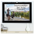 Schornsteinfeger über Berlin - Glückseligkeit (hochwertiger Premium Wandkalender 2024 DIN A2 quer), Kunstdruck in Hochglanz - Joern Dudek Fotografie