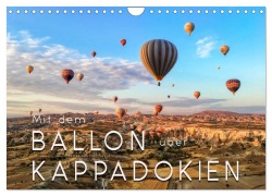 Cover-Bild zum Titel 'Mit dem Ballon über Kappadokien (Wandkalender 2026 DIN A4 quer), CALVENDO Monatskalender' von 'Peter Roder'