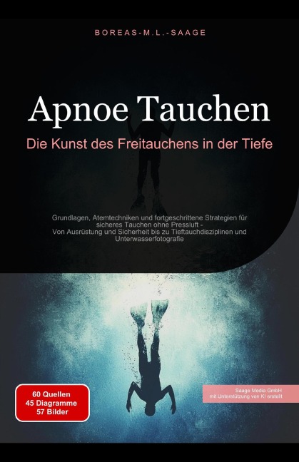 Apnoe Tauchen: Die Kunst des Freitauchens in der Tiefe - Boreas De. M. L. Saage