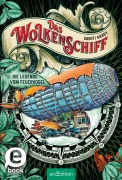 Cover-Bild zum Titel 'Das Wolkenschiff - Die Legende vom Feuervogel (Das Wolkenschiff 2)' von 'Vashti Hardy'
