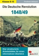 Cover-Bild zum Titel 'Die Deutsche Revolution 1848/49' von 'Friedhelm Heitmann'
