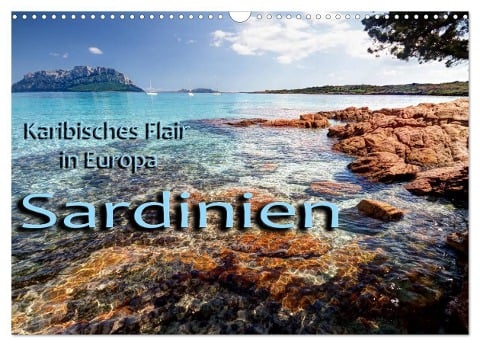 Sardinien / CH-Version (Wandkalender 2024 DIN A3 quer), CALVENDO Monatskalender - Thomas Kuehn