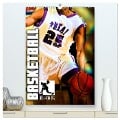 Basketball im Fokus (hochwertiger Premium Wandkalender 2024 DIN A2 hoch), Kunstdruck in Hochglanz - Renate Utz