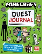 Cover-Bild zum Titel 'Minecraft Quest Journal. Dein ultimativer Abenteuer-Begleiter für Minecraft' von 'Mojang AB, Minecraft'