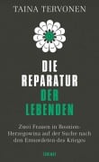 Cover-Bild zum Titel 'Die Reparatur der Lebenden' von 'Taina Tervonen'