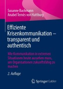 Cover-Bild zum Titel 'Effiziente Krisenkommunikation - transparent und authentisch' von 'Susanne Bachmann, Anabel Ternès von Hattburg'