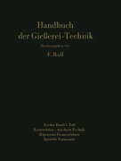 Cover-Bild zum Titel 'Handbuch der Gießerei-Technik' von ''
